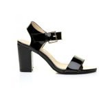 Women Round Toe Kitten Heel Shoes Black Suede