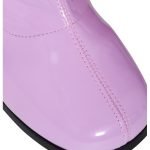 Ladies Womens Fancy Dress Party GO GO Boots 1960s & 1970s Baby Pink