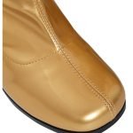 Ladies Women Fancy Dress Party GO GO Boots 1960s & 1970s gold