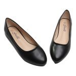 Women Ballet Casual Wear Every-Day Closed Toe Slip On Ballerina Flats Shoes