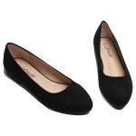 Women Ballet Casual Wear Every-Day Closed Toe Slip On Ballerina Flats Shoes
